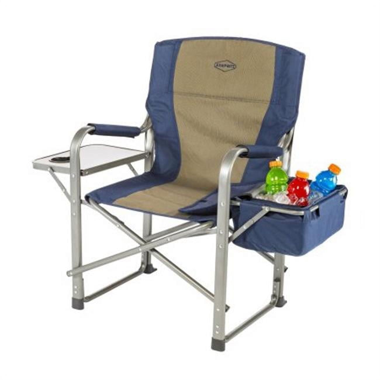 PerfectPitch Director's Camp Chair with Side Table, Multicolor