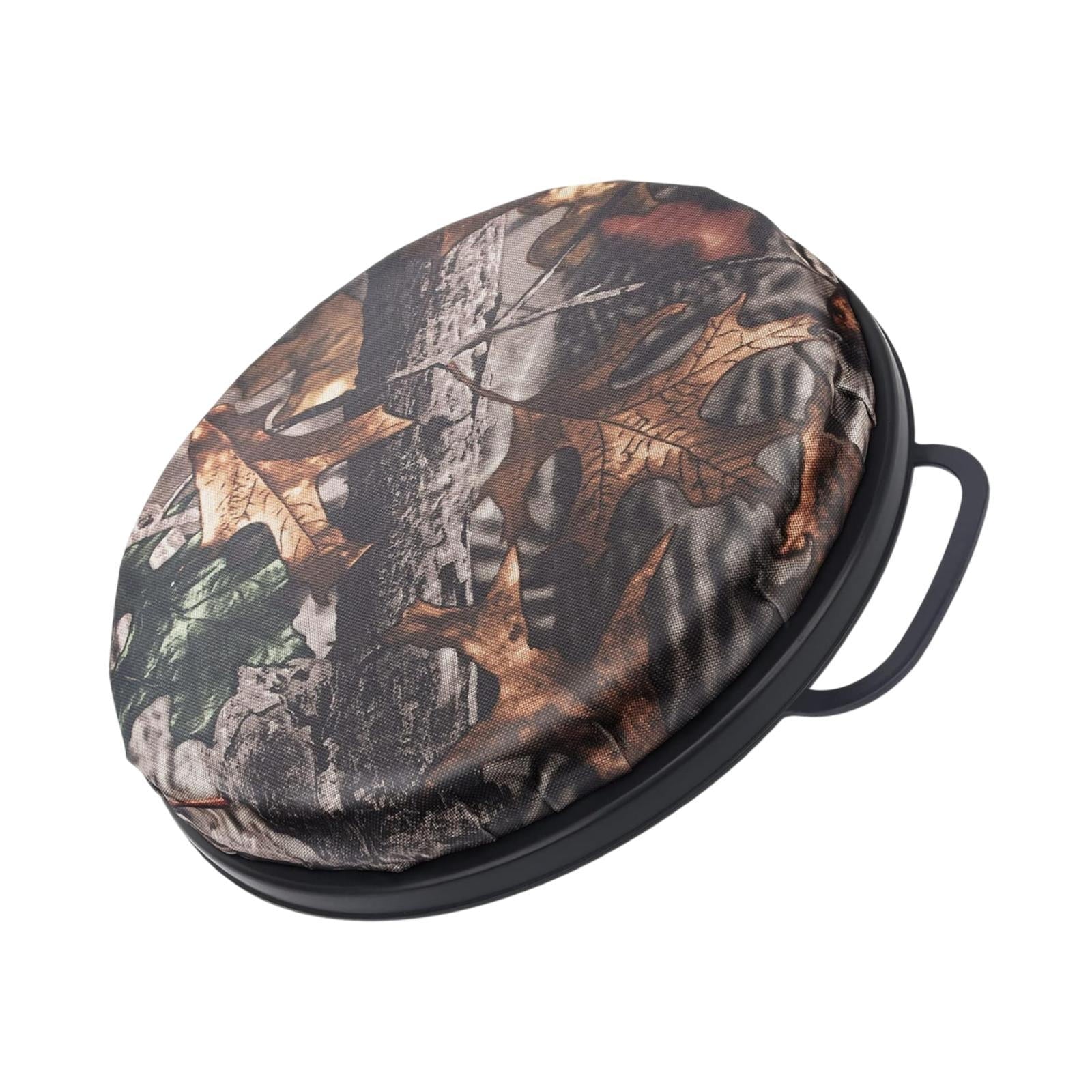 yotijay Bucket Seat Comfortable Stool Lidded Swivel Seat for Camping Baseball Fishing