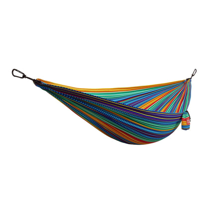 Grand Trunk Double Deluxe Hammock with Suspension Straps – Vibrant Printed Parachute Nylon Hammock for Two, 10'6" x 6'6", 400 lb Capacity, Tree-Friendly Straps Included