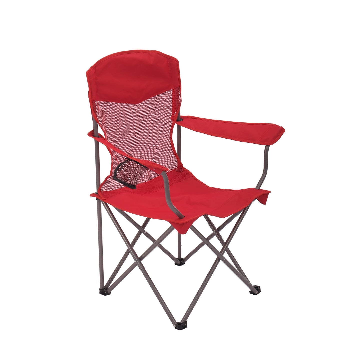 Ozark Trail Basic Chair Mesh, Red, Adult