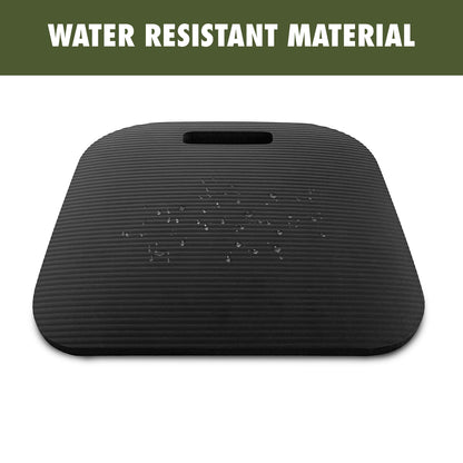 Ozark Trail Soft Foam Stadium Cushion, Multi-Purpose Seat Cushion, Black