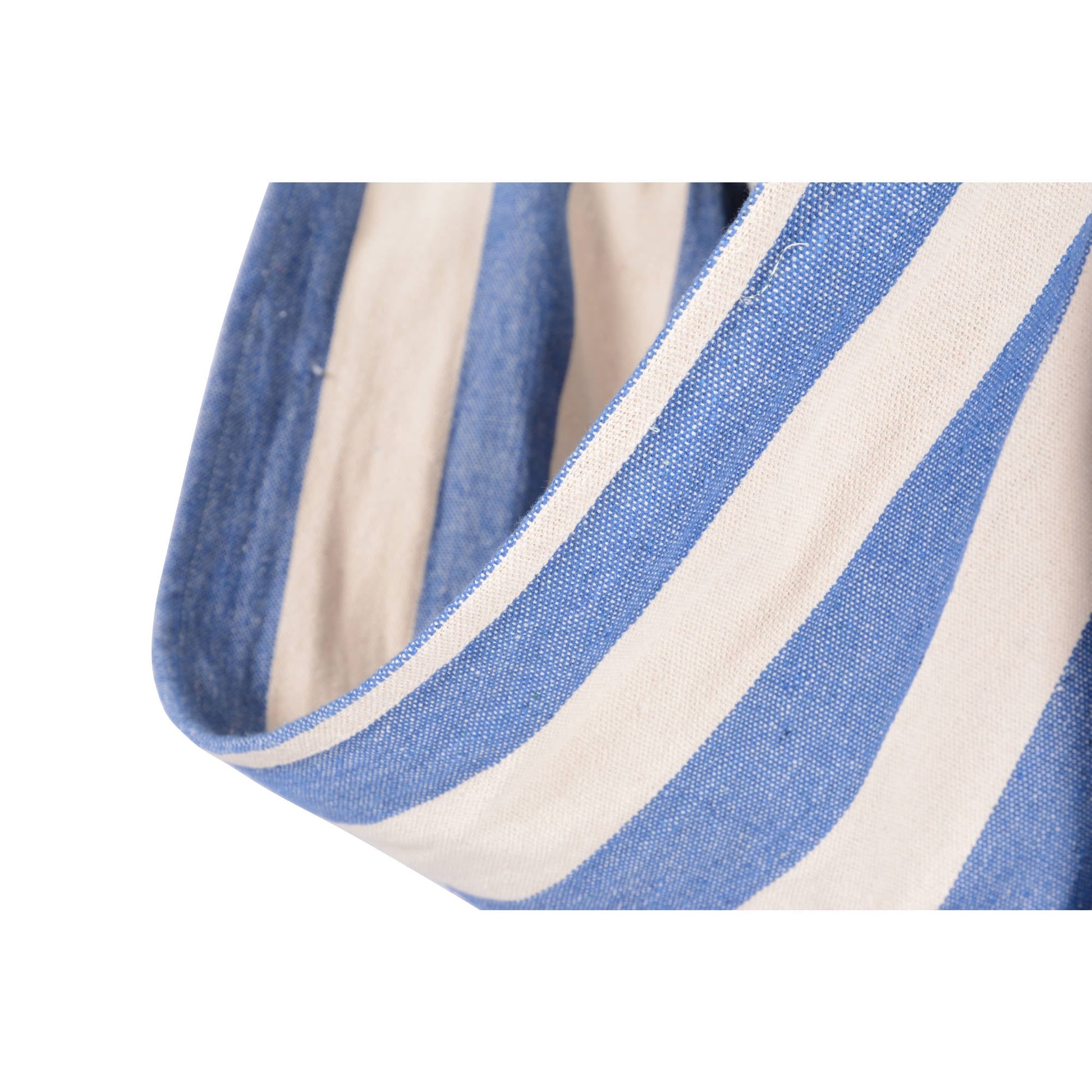 Island Retreat Boho Breeze Swinging Bungalow Chair - Hampton-Blue Stripe