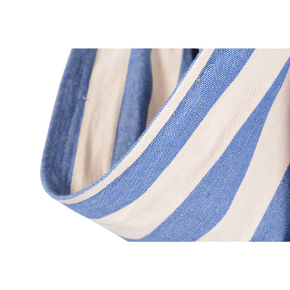 Island Retreat Boho Breeze Swinging Bungalow Chair - Hampton-Blue Stripe