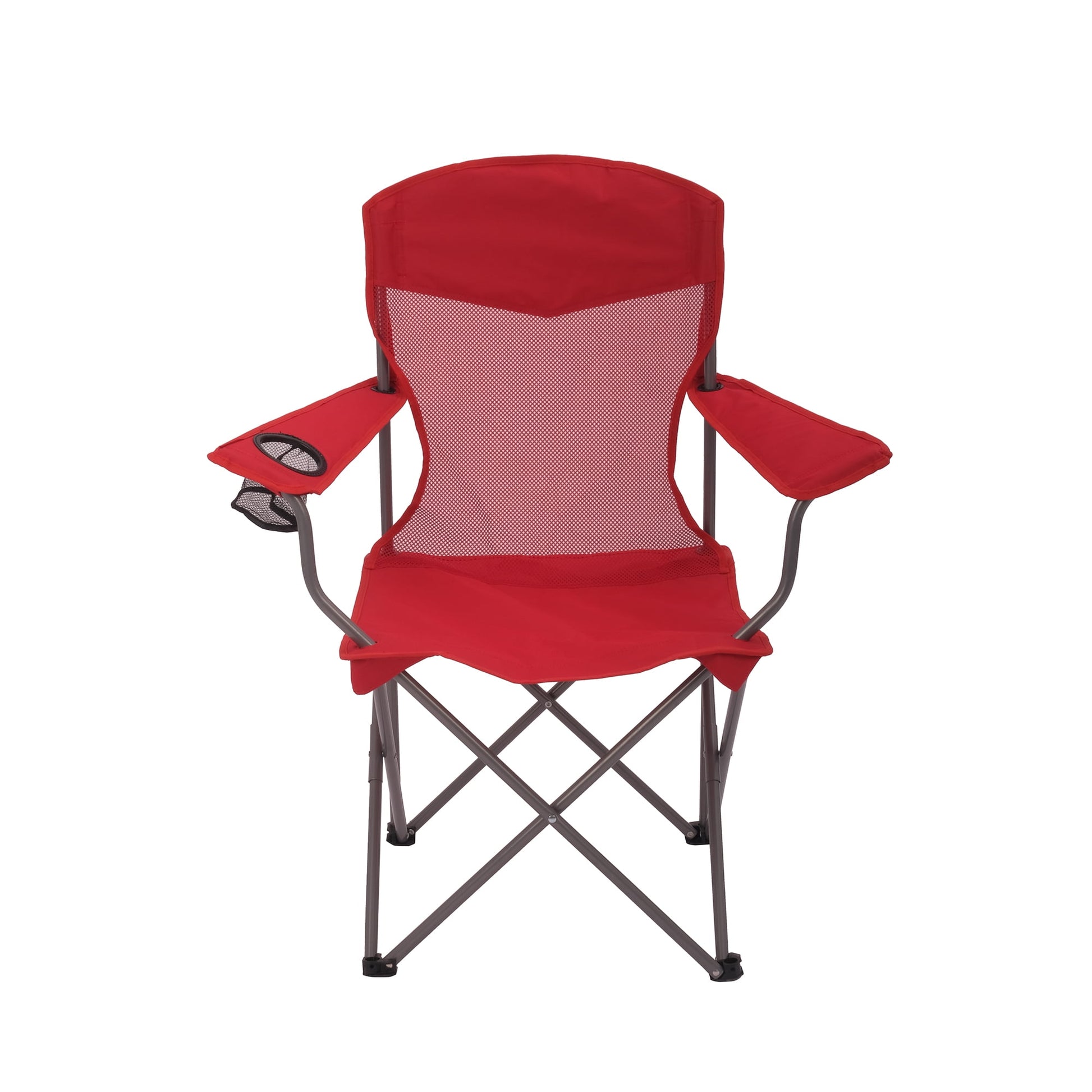 Ozark Trail Basic Chair Mesh, Red, Adult