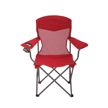 Ozark Trail Basic Chair Mesh, Red, Adult