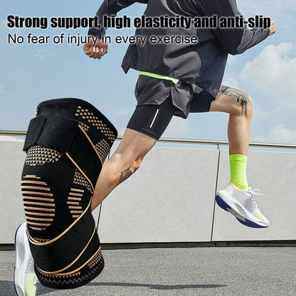 Compression Knee Brace for Women & Men, 1PCS Knee Brace for Running Knee Pain, Knee Support Compression Sleeve, Workout Sports Knee Braces for Meniscus Tear & Arthritis Pain Relief