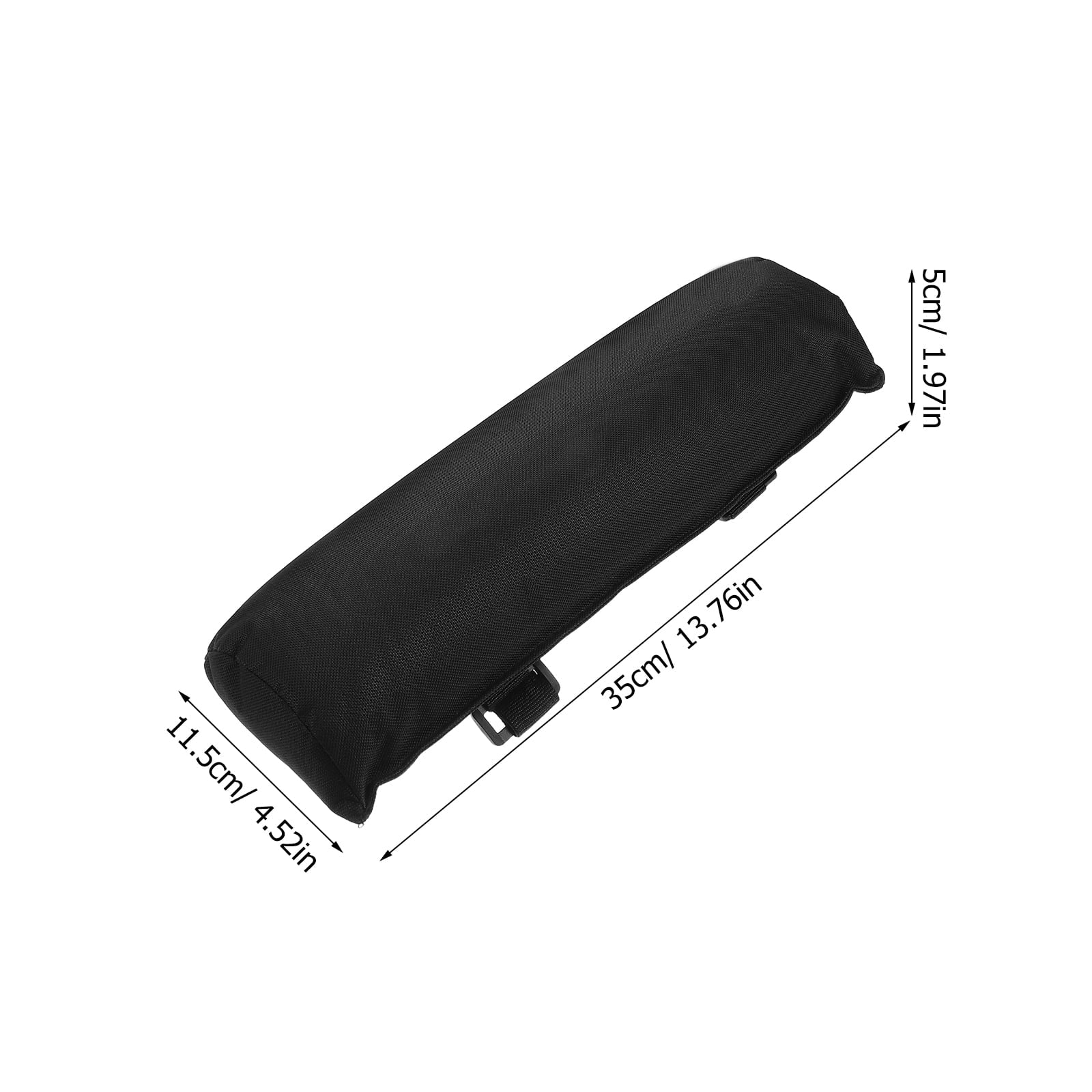 GOOHOCHY 1 Pair Outdoor Camping Foldable Chair Armrest Soft Pads Travel Beach Chair Accessories Outdoor Balcony Chair Elbow Cushions