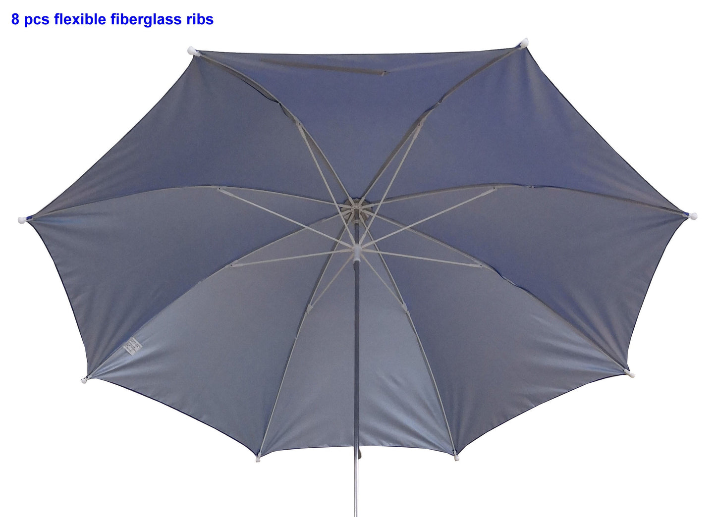 Mainstays Blue Clip-on Umbrella for Beach Chair UV Resistant