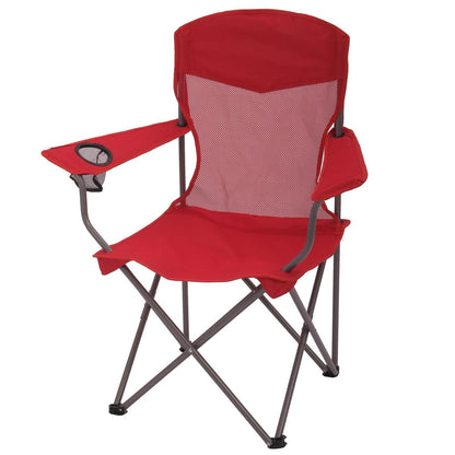 Ozark Trail Basic Chair Mesh, Red, Adult