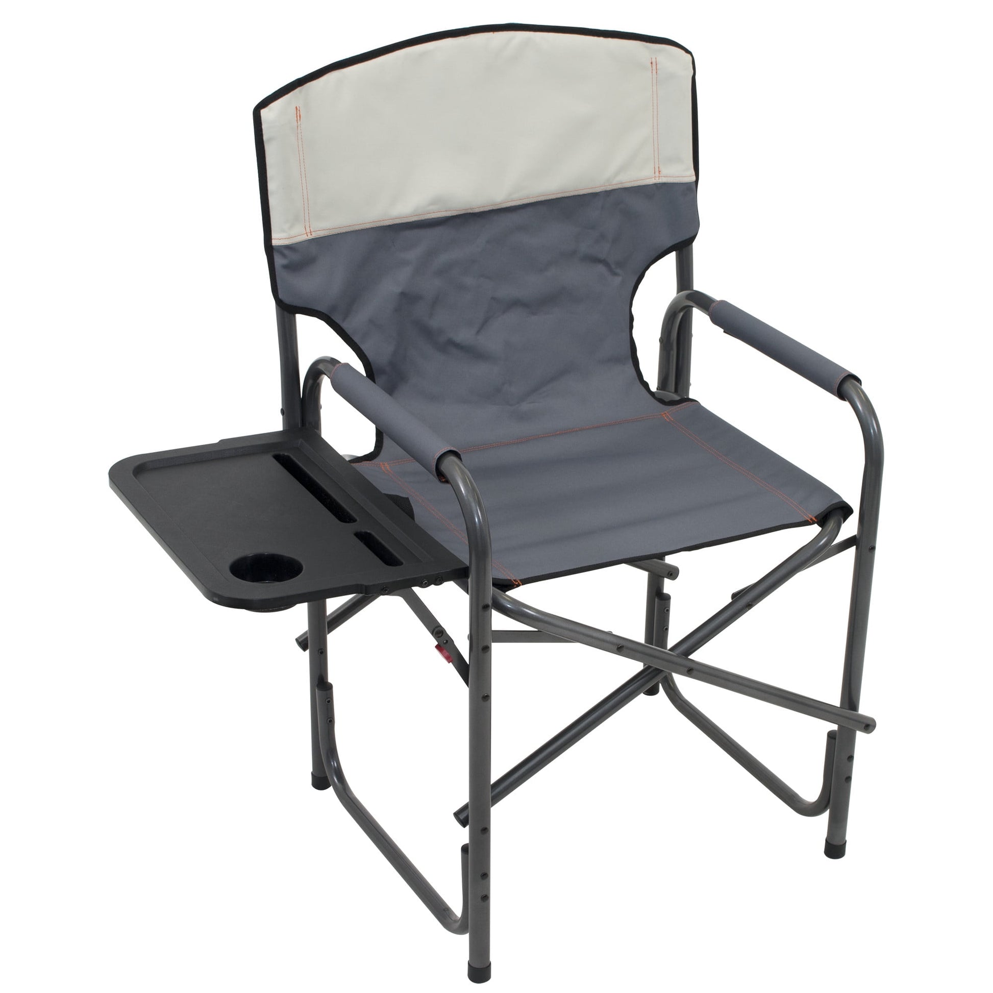 Camp & Go 2 x 2 x 3 ft Slate Wide Back Directors Chair