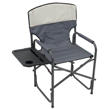 Camp & Go 2 x 2 x 3 ft Slate Wide Back Directors Chair