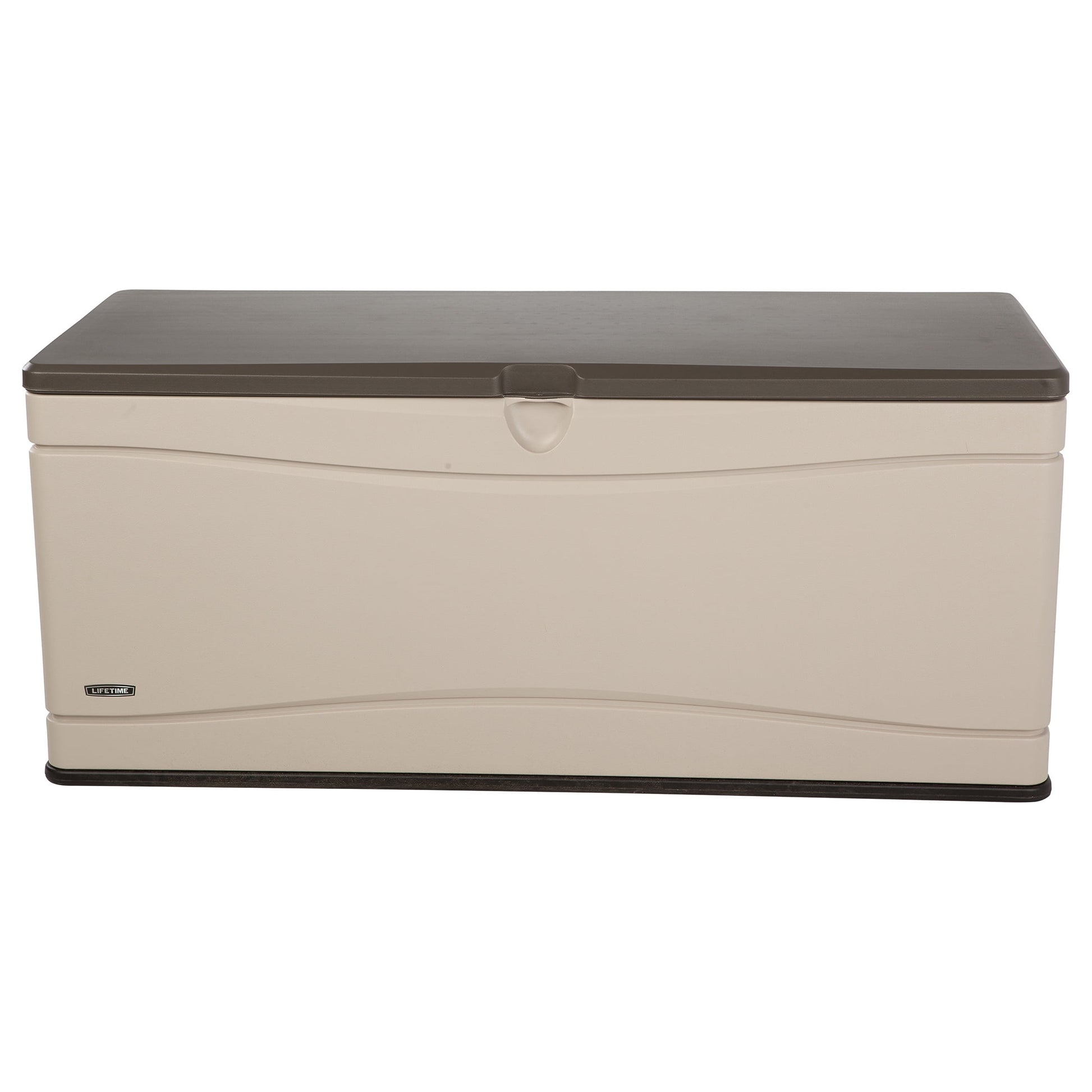 Lifetime New Outdoor Polyethylene Deck Box and Bench 130 Gal., Tan (60012)
