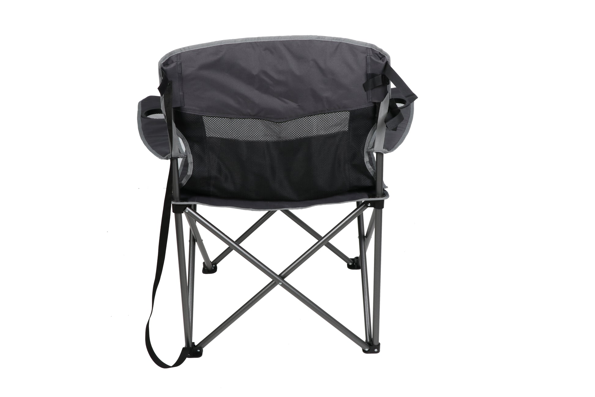 Ozark Trail Oversized Big and Tall Camp Chair with Cup Holders, Green, Adult
