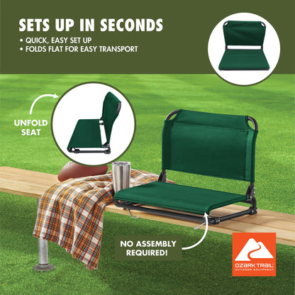 OT Stadium Seat Dark Green