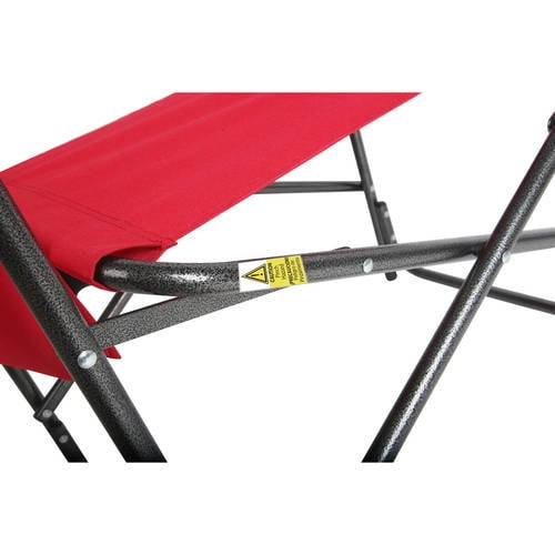 Ozark Trail Director's Chair with Side Pocket, Red