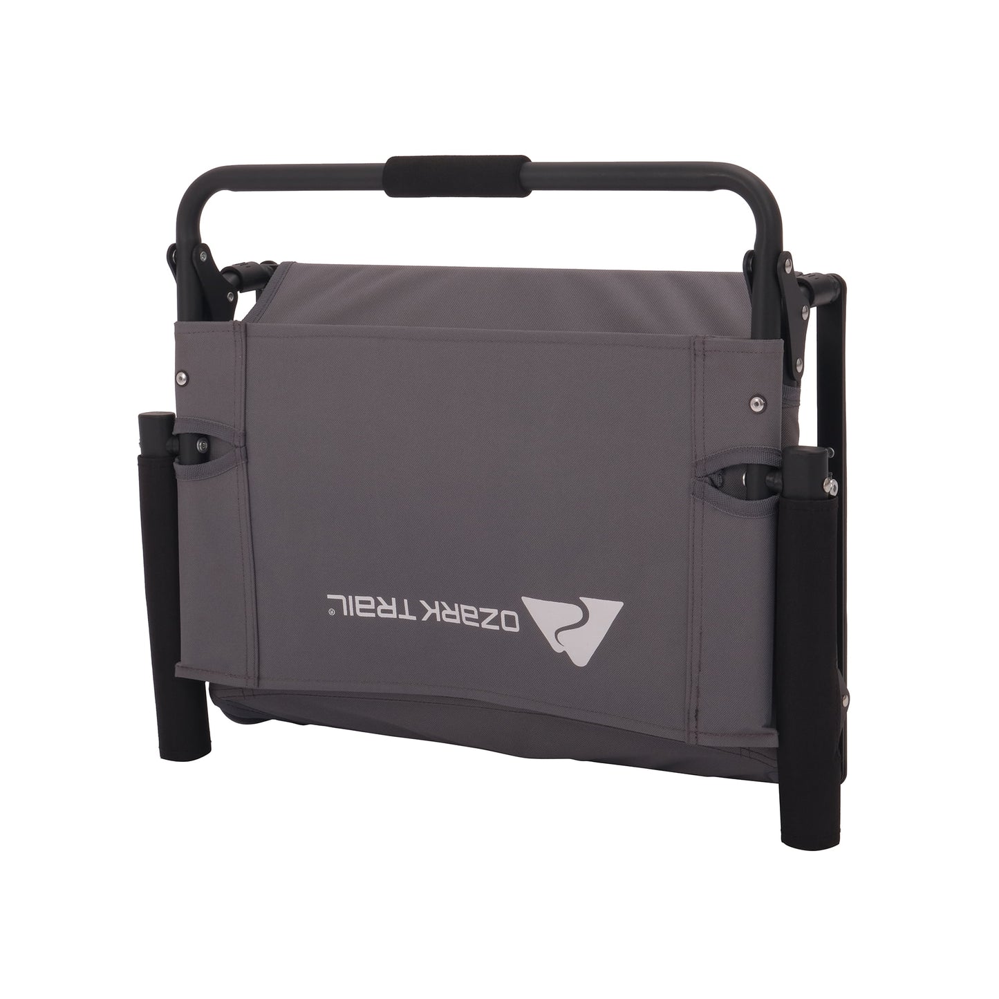 Ozark Trail Hard Arm Stadium Seat, Gray