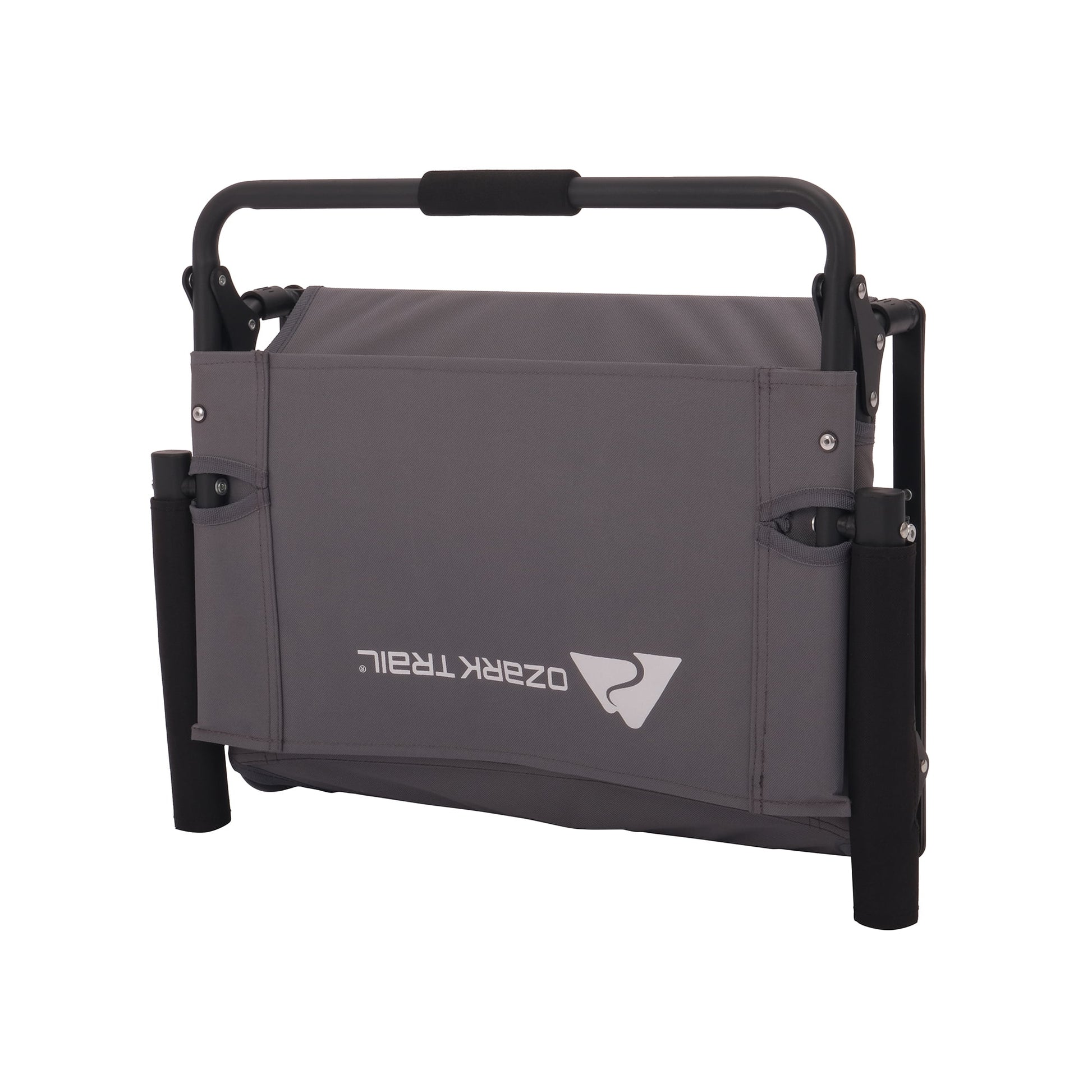 Ozark Trail Hard Arm Stadium Seat, Gray