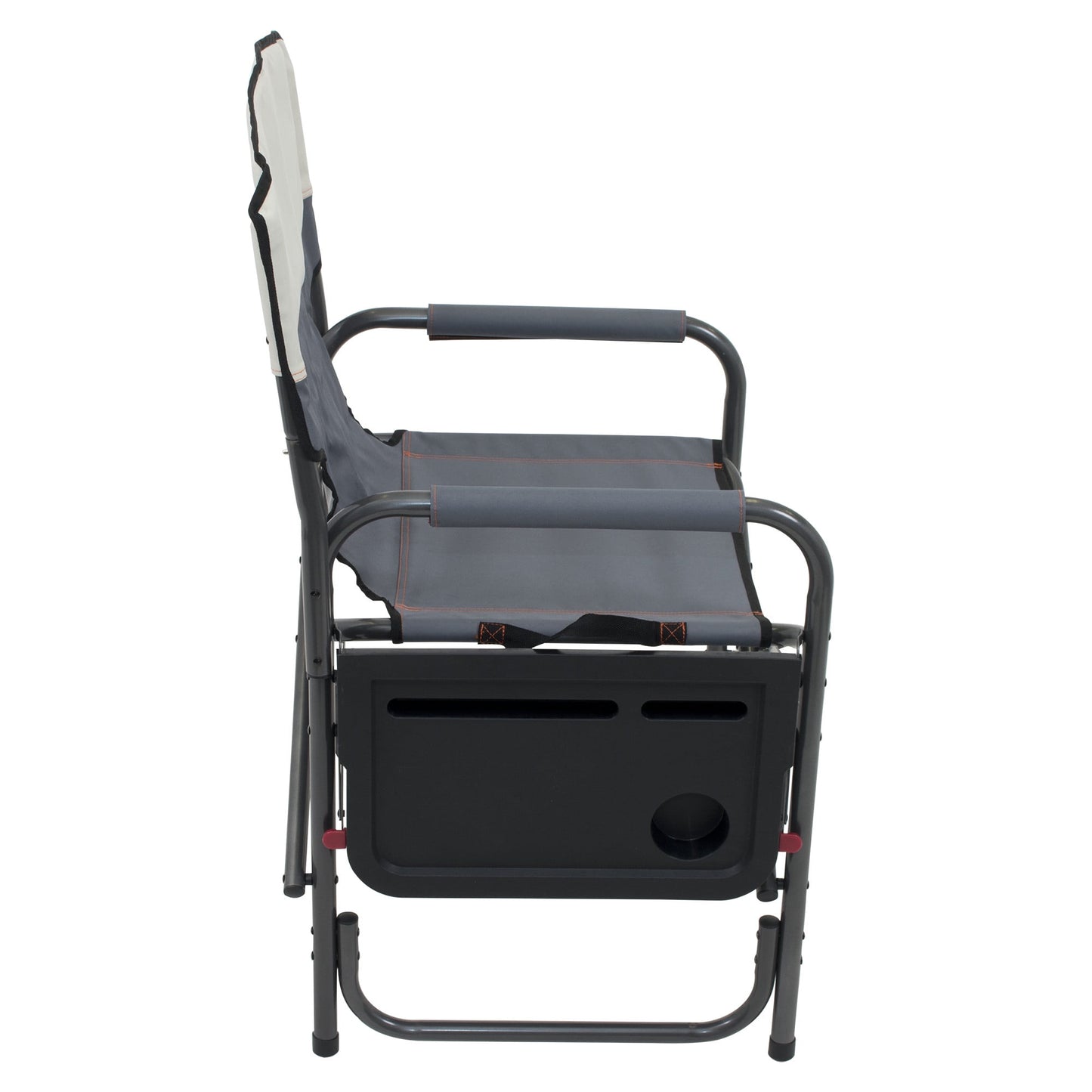 Camp & Go 2 x 2 x 3 ft Slate Wide Back Directors Chair
