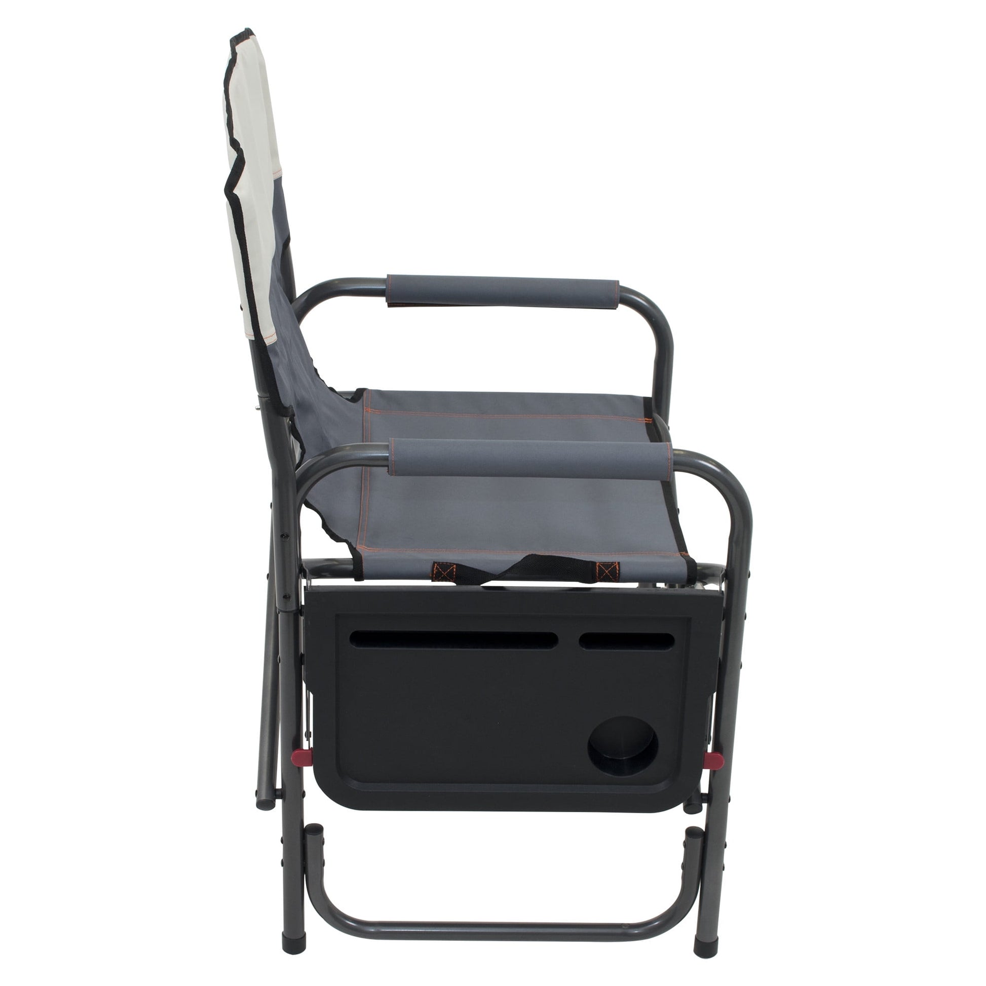 Camp & Go 2 x 2 x 3 ft Slate Wide Back Directors Chair