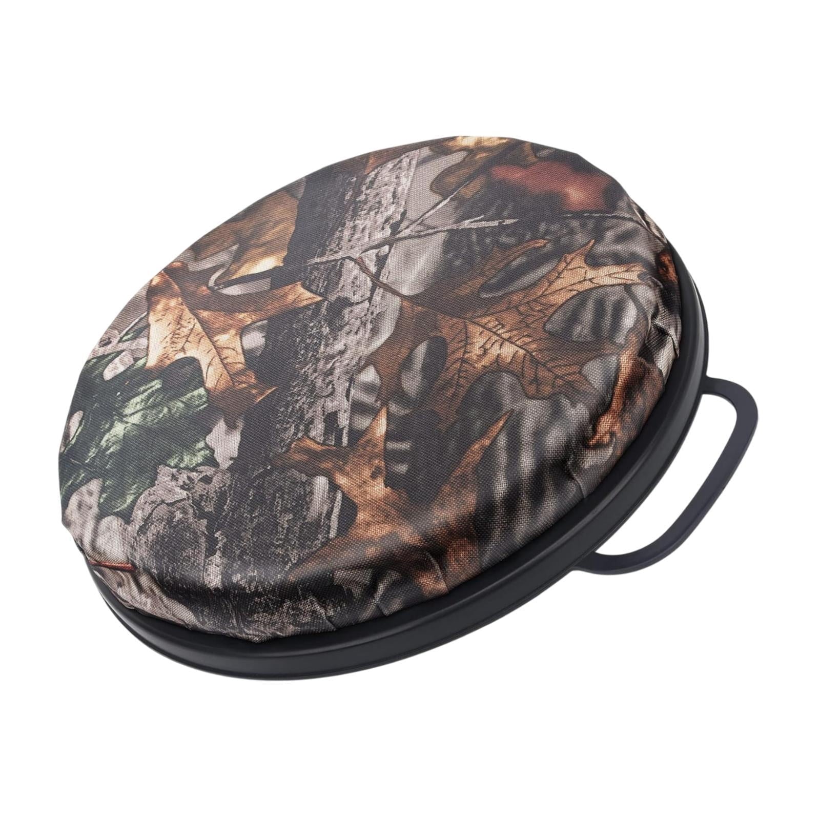 yotijay Bucket Seat Comfortable Stool Lidded Swivel Seat for Camping Baseball Fishing