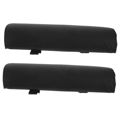 GOOHOCHY 1 Pair Outdoor Camping Foldable Chair Armrest Soft Pads Travel Beach Chair Accessories Outdoor Balcony Chair Elbow Cushions