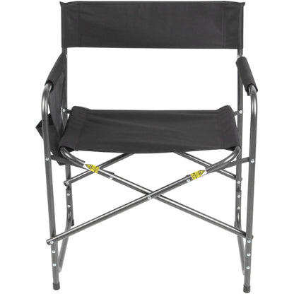 Ozark Trail Director Camp Chair with Side Pocket, Black
