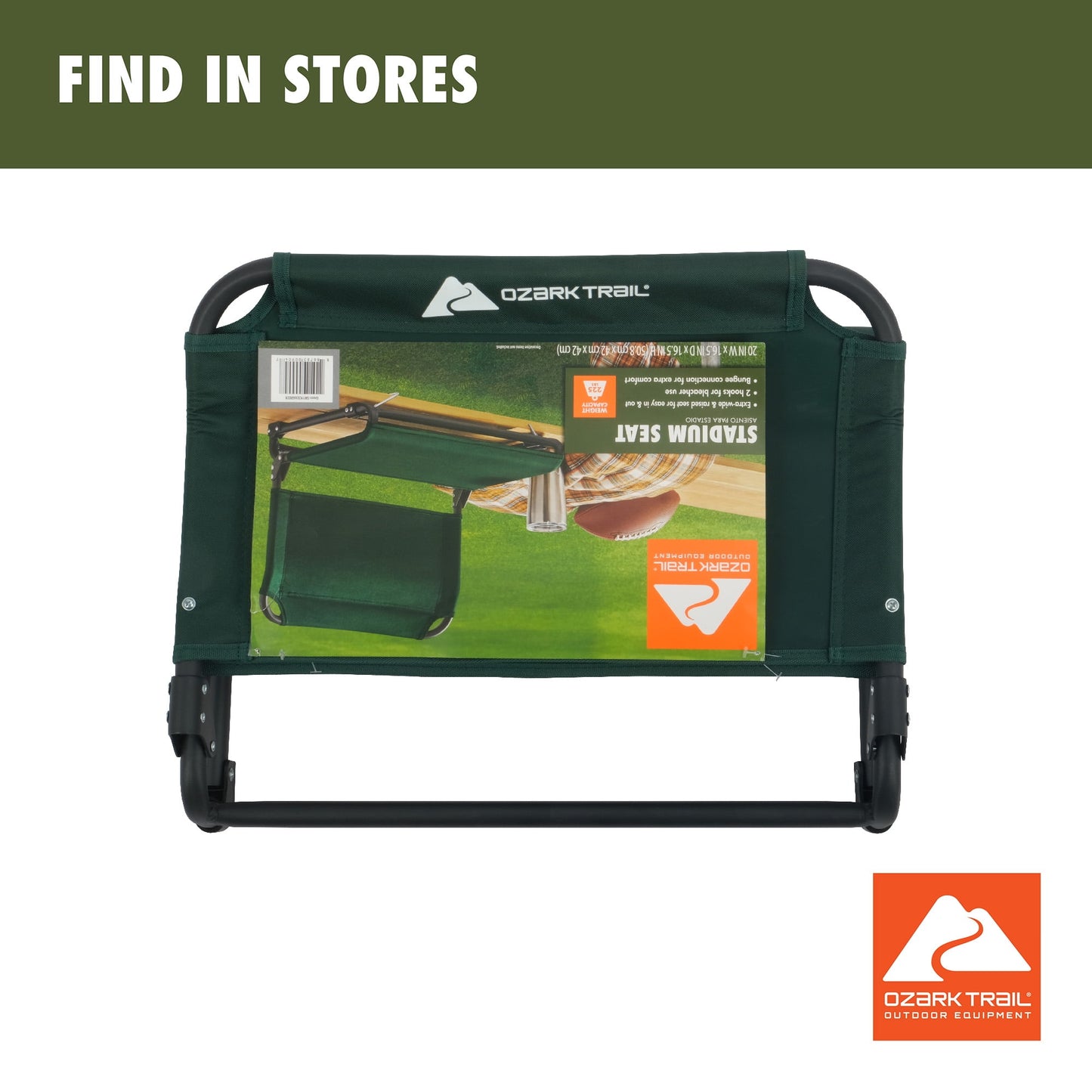 OT Stadium Seat Dark Green