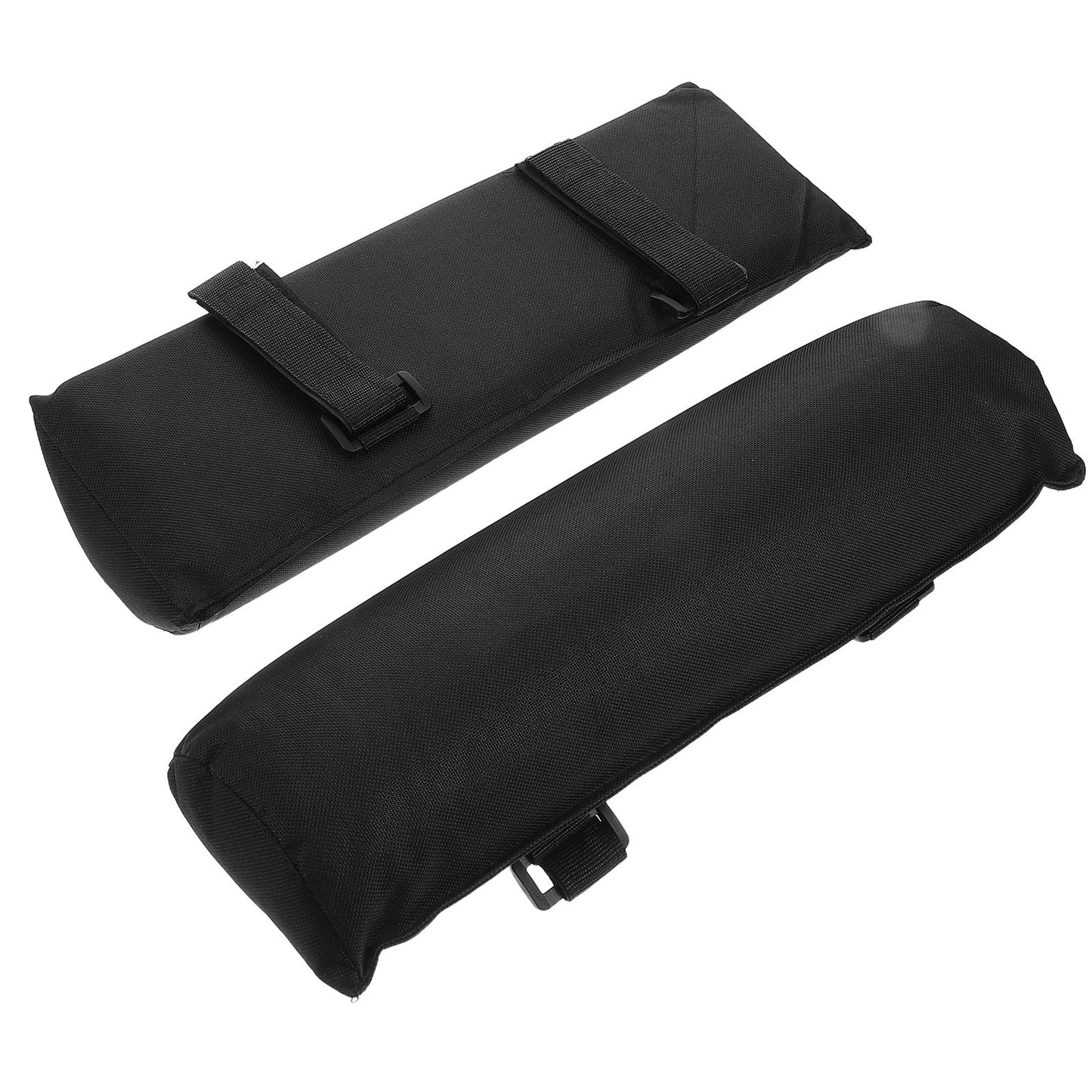 GOOHOCHY 1 Pair Outdoor Camping Foldable Chair Armrest Soft Pads Travel Beach Chair Accessories Outdoor Balcony Chair Elbow Cushions