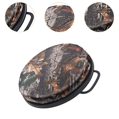yotijay Bucket Seat Comfortable Stool Lidded Swivel Seat for Camping Baseball Fishing