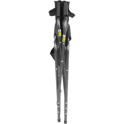 Ozark Trail Director Camp Chair with Side Pocket, Black