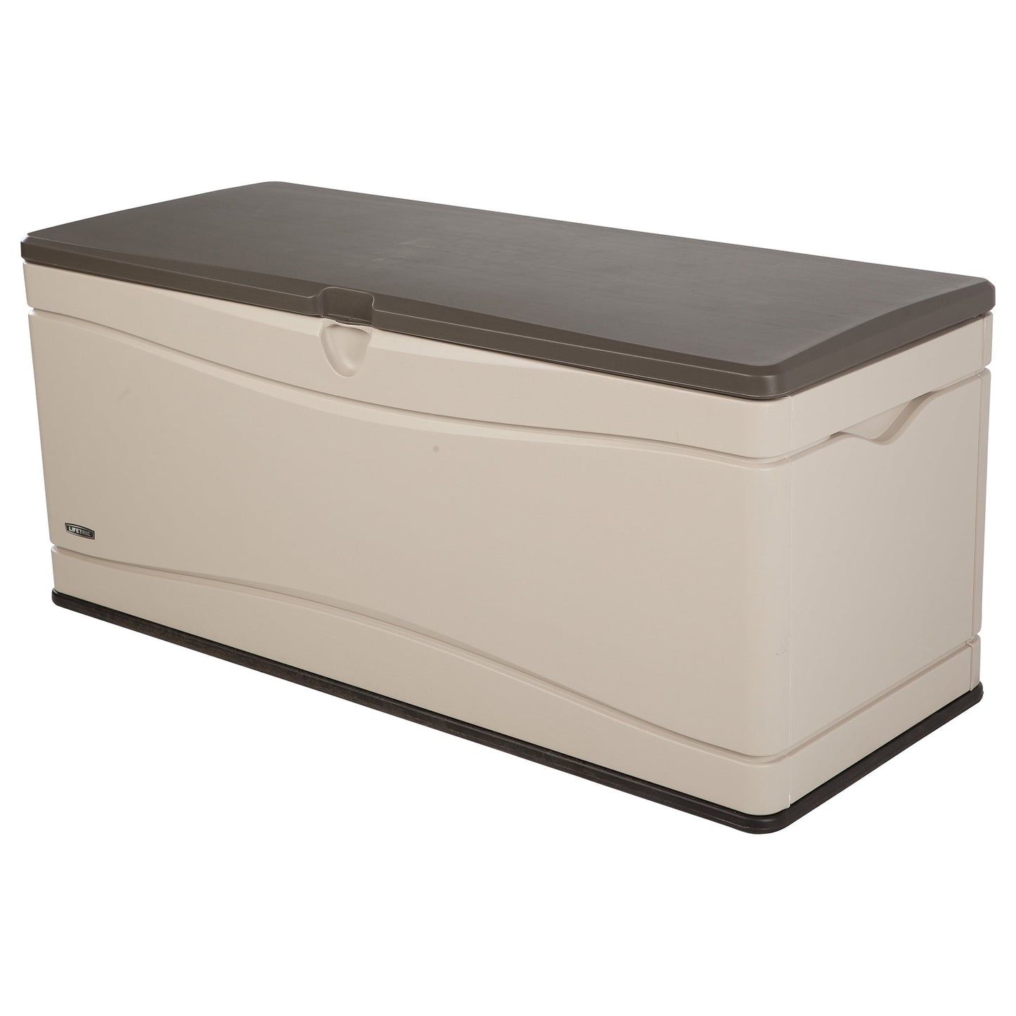 Lifetime New Outdoor Polyethylene Deck Box and Bench 130 Gal., Tan (60012)
