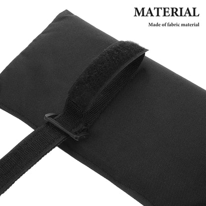 GOOHOCHY 1 Pair Outdoor Camping Foldable Chair Armrest Soft Pads Travel Beach Chair Accessories Outdoor Balcony Chair Elbow Cushions